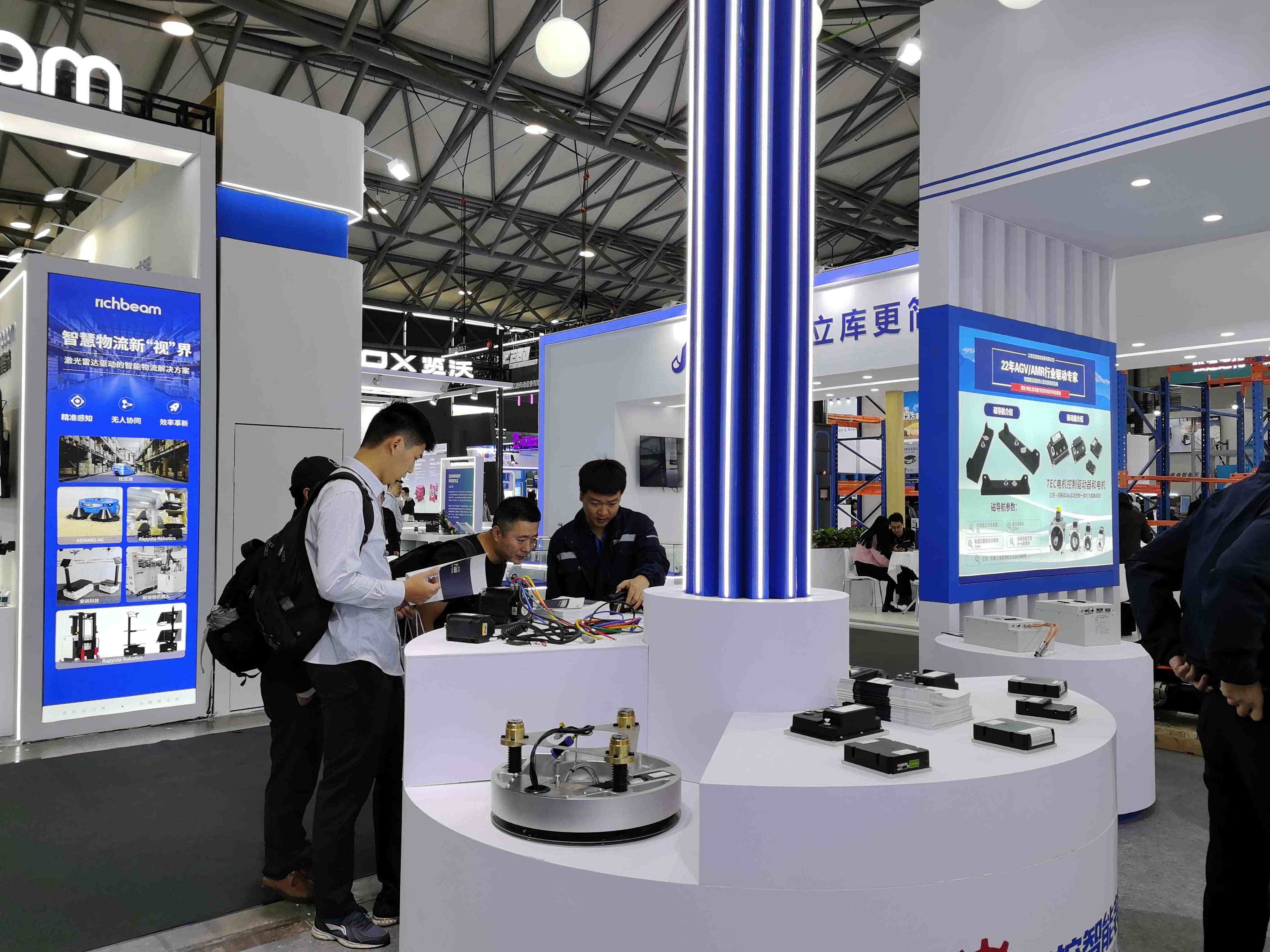 驱动核心，智控未来 | 亿控盛装亮相亚洲物流展，首日喜迎八方客！