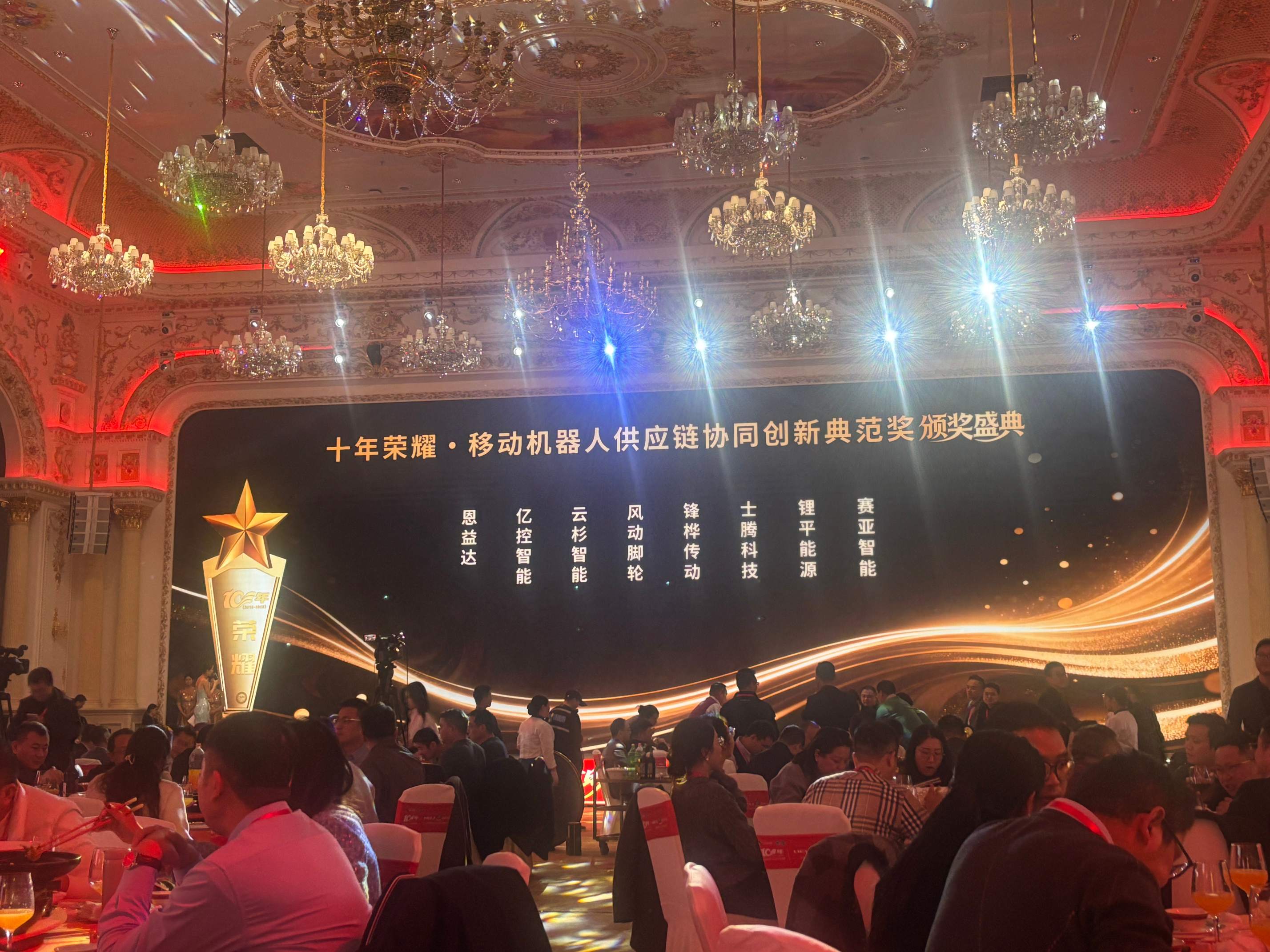 喜报！亿控荣获2025移动机器人“供应链协同创新典范奖”！