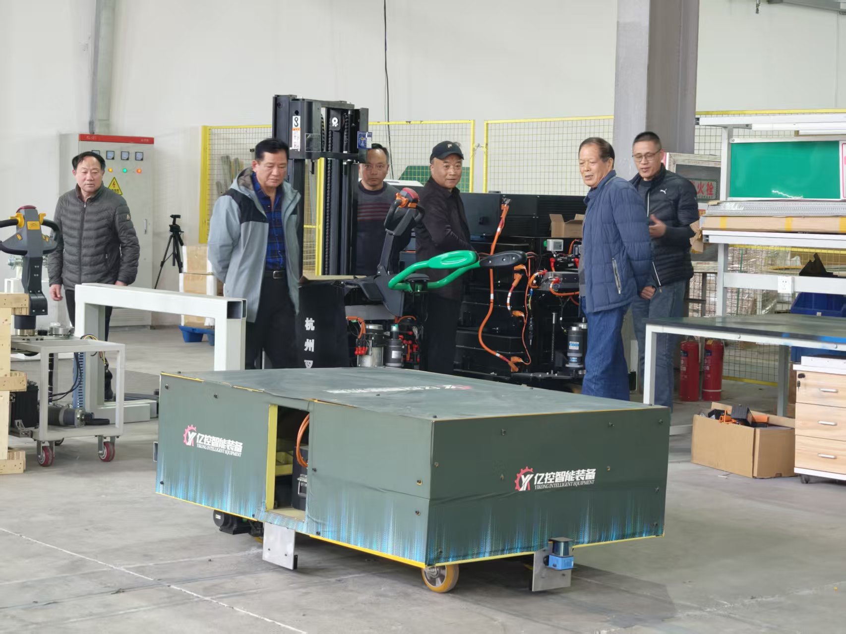 深化智造赋能环保 南通华新环保科技股份有限公司一行赴亿控智能参观考察 双方达成初步合作意向！